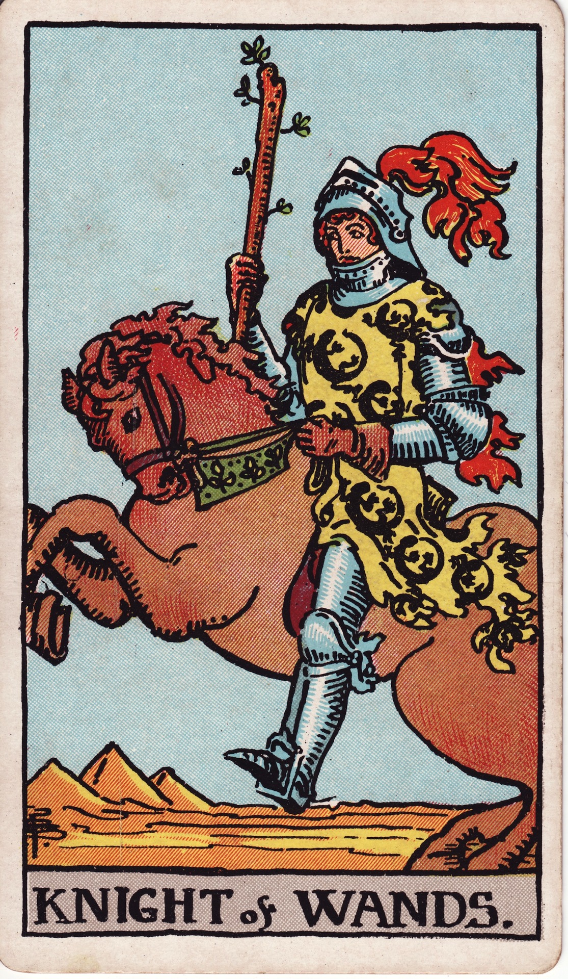 Cavalerul de Bâte — Rider–Waite–Smith