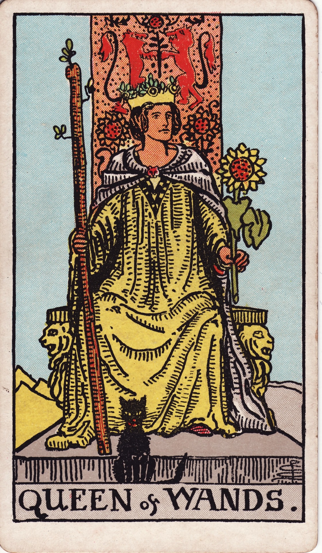 Regina de Bâte — Rider–Waite–Smith