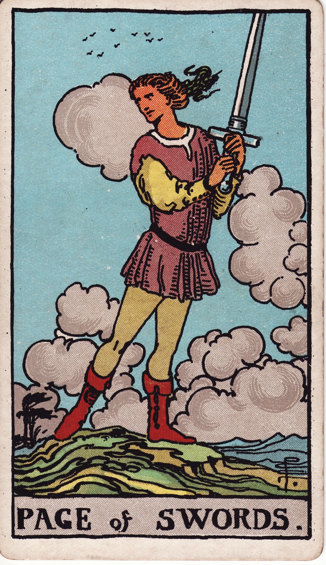 Valetul de Săbii — Rider–Waite–Smith